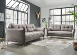 Sofa 2,5-Sitzer NANINI grau