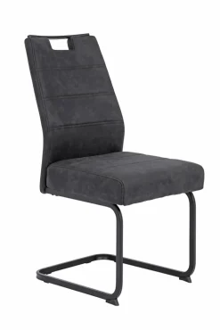 Stuhl LUCIA Vintage anthrazit