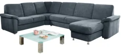 SYSTEMPOLSTER Wohnlandschaft GENK-C denim