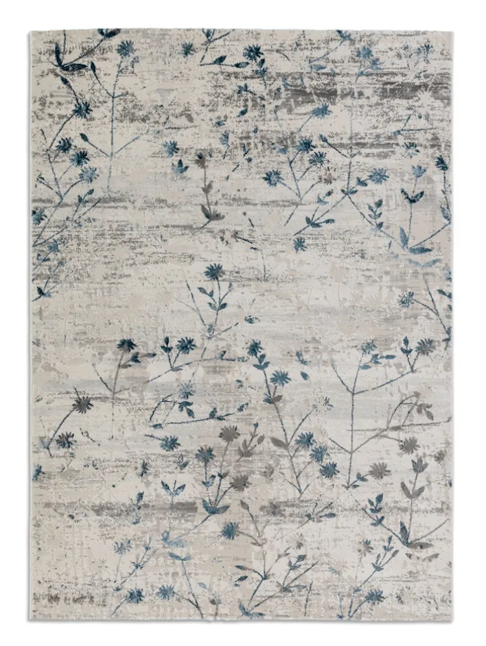 Teppich ANTEA 133 x 190 cm blau