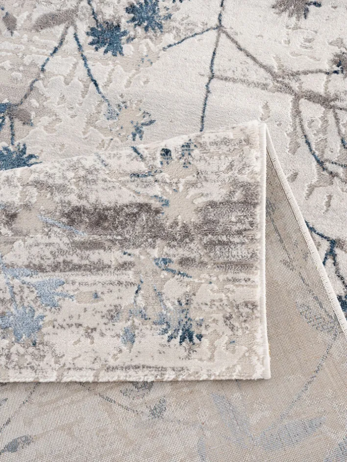 Teppich ANTEA 133 x 190 cm blau