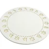 Tisch- und Platzset MERRY CHRISTMAS Filz Ø 38 cm Weiß