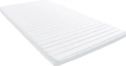 Topper DORMIPUR 180 x 200 cm weiß