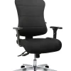 TOPSTAR Drehstuhl SITNESS CREATE Textil Aluminiumgestell schwarz mit Armlehnen