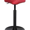 Topstar Hocker SITNESS UP1 35 cm Stoffbezug rot