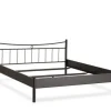 TRAUMWERKSTATT Metallbettgestell SVENJA 140 x 200 cm schwarz