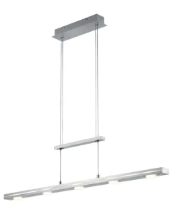 Trio LED Balkenpendel Lacal nickelfarbig