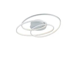TRIO LED Deckenlampe GALE 60 x 43 cm weiß