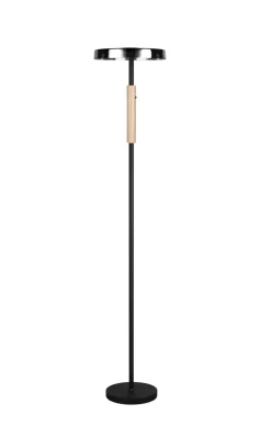 TRIO LED Stehlampe CELESTE 160 cm coffee /weiß