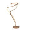 TRIO LED Tischlampe TRS NALA goldfarbig