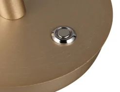TRIO LED Tischlampe TRS NALA goldfarbig