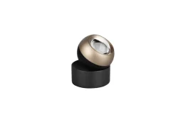 TRIO LED Tischlampe TRS ORBIT schwarz/coffee