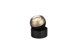 TRIO LED Tischlampe TRS ORBIT schwarz/coffee