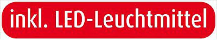 TRIO LED Wandlampe LOUIS alufarbig