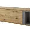 TV-Unterteil FINA 198x57 cm braun/grau