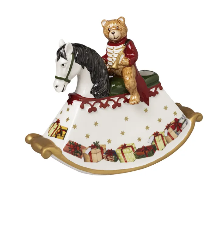 Villeroy & Boch Weihnachten Dekofigur CHRISTMAS TOYS Schaukelpferd