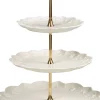 Villeroy & Boch Weihnachtsdeko Etagere TOY´s DELIGHT ROYAL CLASSIC 3-stöckig weiß Relief Weihnachtsmotive