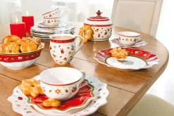 Villeroy & Boch Weihnachtsdeko Untertasse TOY´s DELIGHT 16,5 cm rot /grün