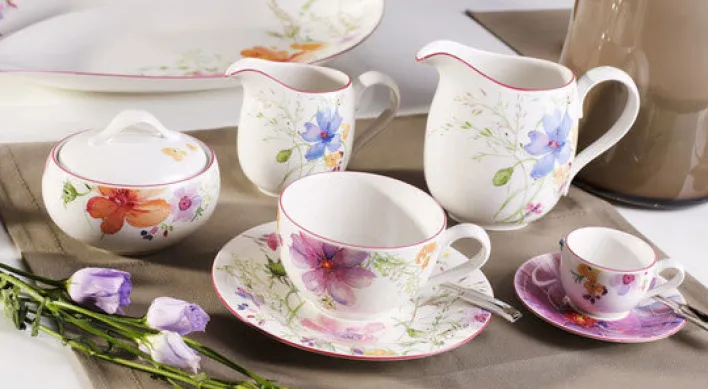 Villeroy & Boch Zuckerdose MARIEFLEUR BASIC 450 ml mehrfarbig
