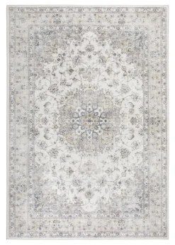 Vintage-Teppich NEWCASTLE 200 x 290 cm creme