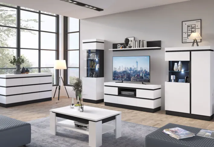 Vitrine AMALIA 60 x 201 cm rechts