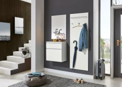 VOSS Garderobenpaneel SALEA 60 x 170 cm Lack weiß