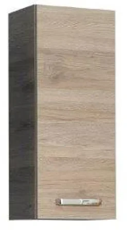 Wandschrank OFFENBACH Sanremo Eiche quer Terra Nachbildung ca. 30 x 70 x 20 cm