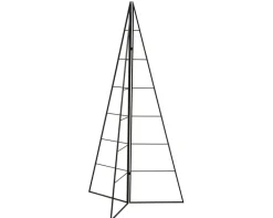 Weihnachten Deko-Objekt Baum Eisen 180cm Schwarz