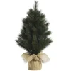 Weihnachten Deko-Objekt Baum MALMÖ 45cm Grün/Weiß