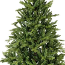 Weihnachtsbaum Kunststoff Metall 240 x 152 x 152 cm Grün/Schwarz