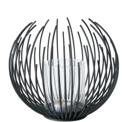 Windlicht CEYLON Urban Safari Metall schwarz