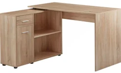 Winkelschreibtisch 120 x 106,5 cm Sonoma Eiche