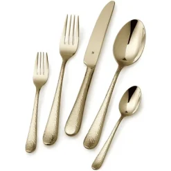 WMF Besteck-Set 30-teilig SITELLO Gold Edition Edelstahl