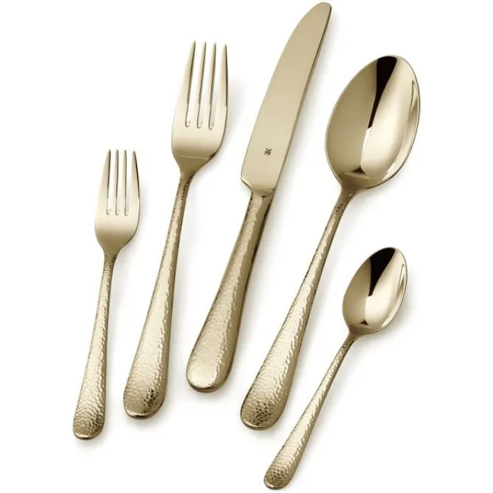 WMF Besteck-Set 30-teilig SITELLO Gold Edition Edelstahl
