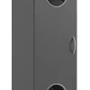 Wäscheschrank MULTIRAUMKONZEPT 40 x 185 x 40 cm graphitfarben