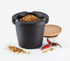 ZASSENHAUS Mörser/ Gewürzreibe GUSS Buche